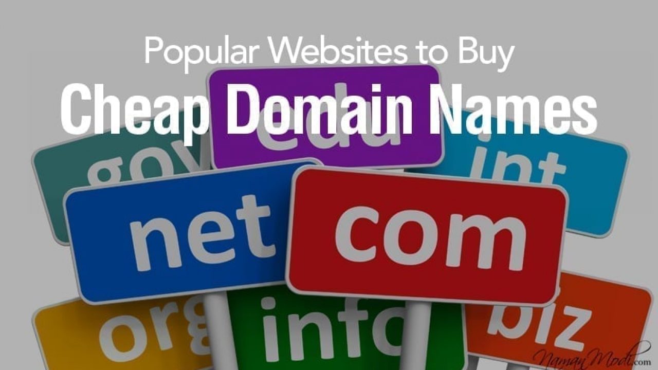 Where is the place to buy a cheap domain name? * BIG BIG SEO THE